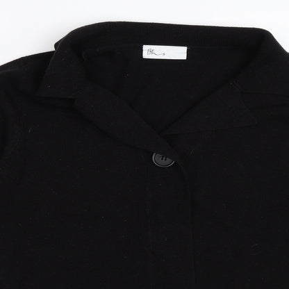 BHS Womens Black   Cardigan Jumper Size 12