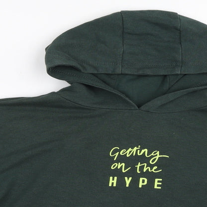 George Girls Green   Pullover Hoodie Size 5-6 Years