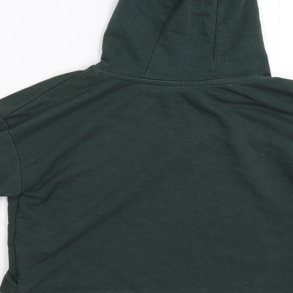 George Girls Green   Pullover Hoodie Size 5-6 Years