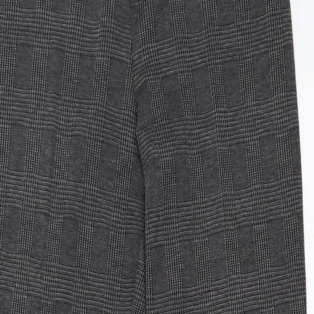 Womens UK Size 12 Marks and Spencer Regular Fit  Grey Trousers