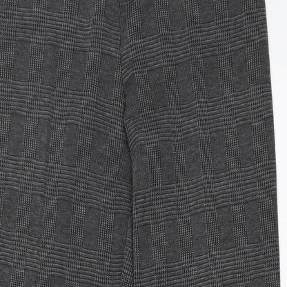 Womens UK Size 12 Marks and Spencer Regular Fit  Grey Trousers