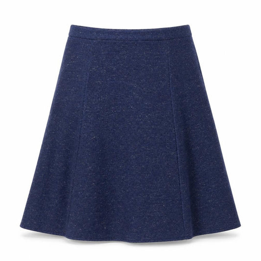 Heather Valley Womens Blue   Flare Skirt Size 14