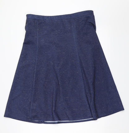 Heather Valley Womens Blue   Flare Skirt Size 14