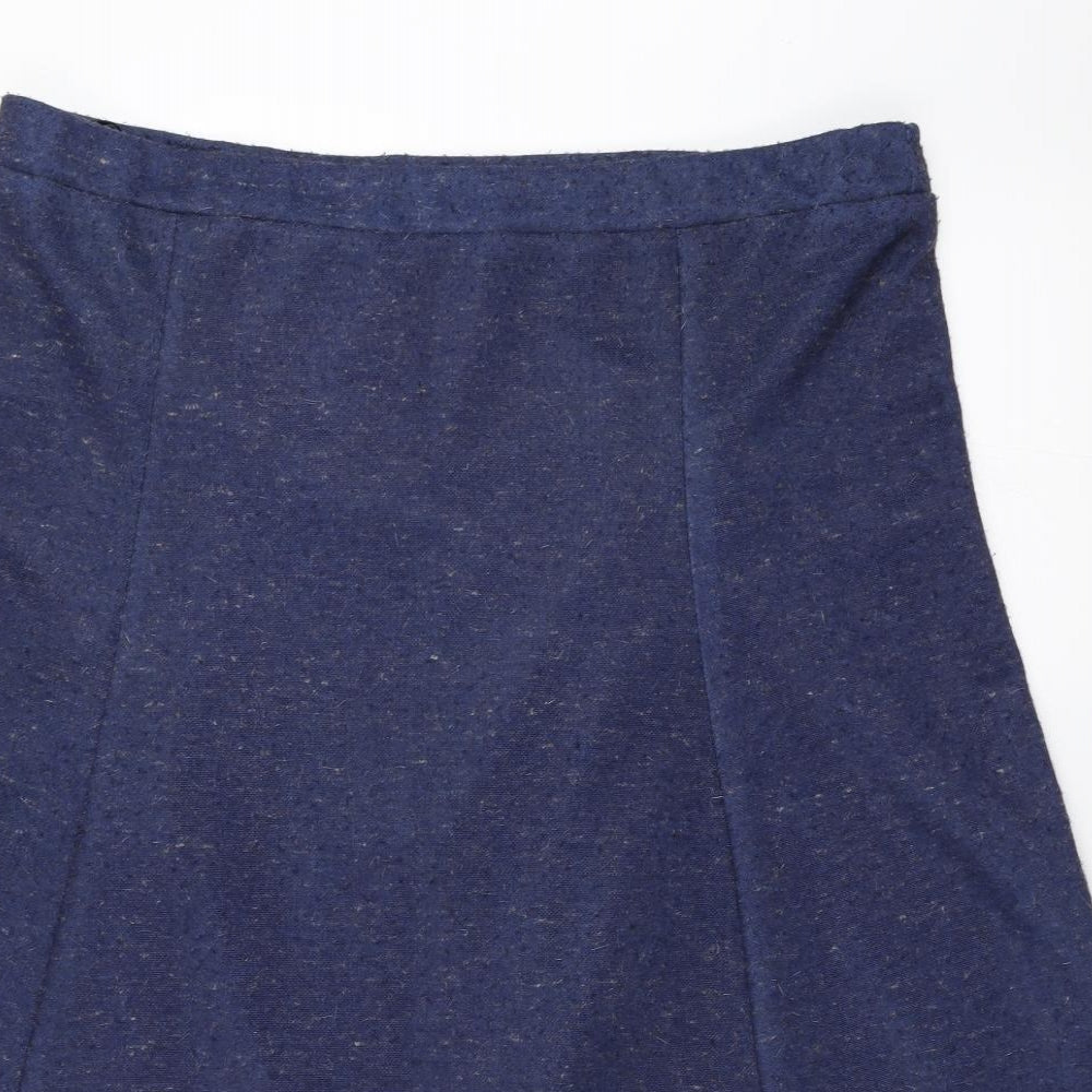 Heather Valley Womens Blue   Flare Skirt Size 14