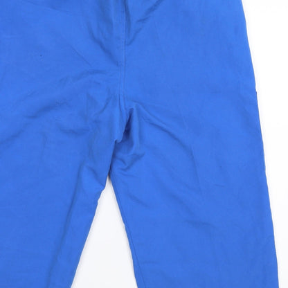 Bulldozer Mens Blue   Cropped Trousers Size M