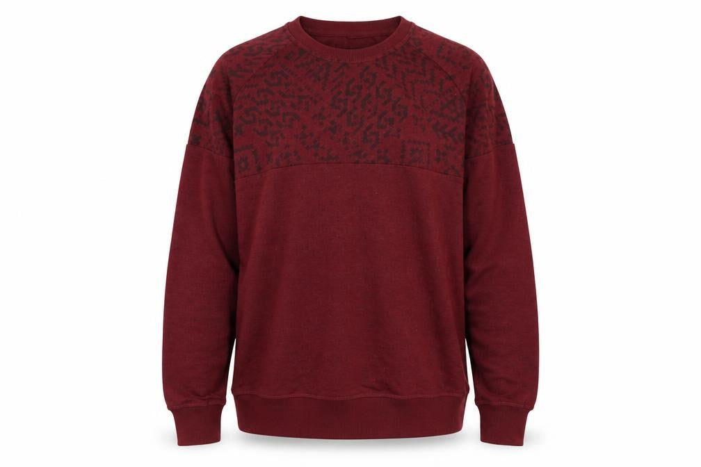 Cedarwood State Mens Purple Pullover Jumper Size L