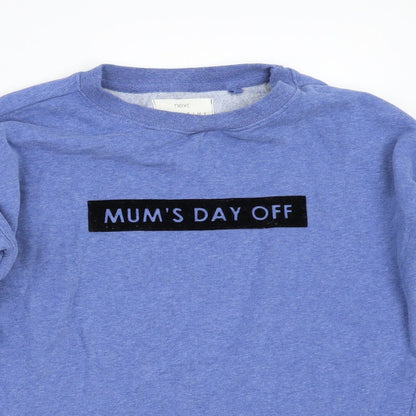 Next Womens Blue   Pullover Jumper Size S