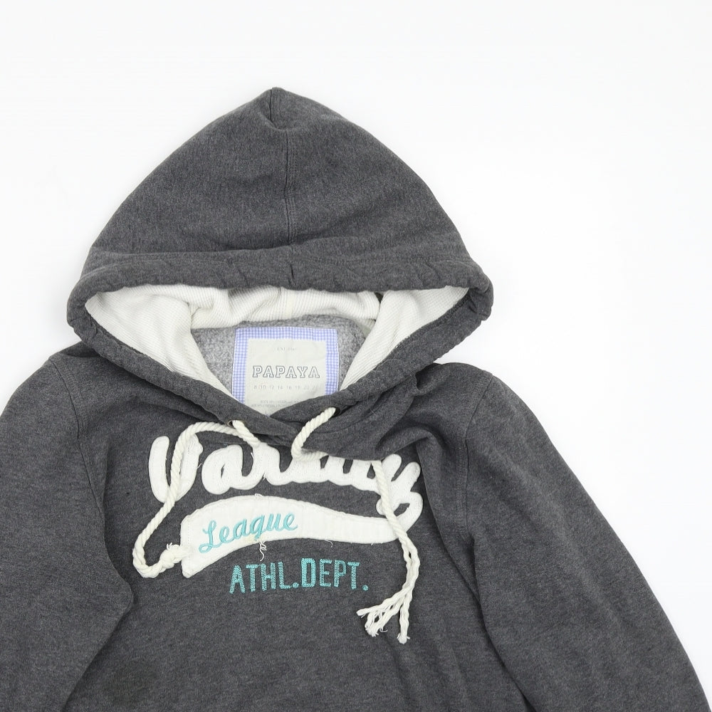 Papaya Womens Grey   Pullover Jumper Size 10