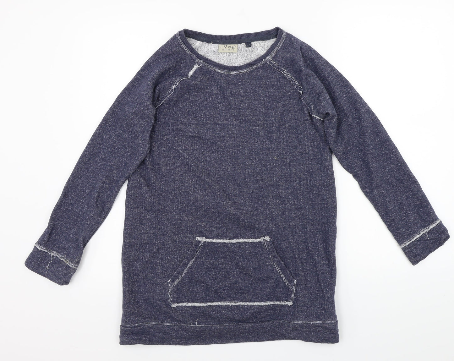 NEXT Girls Blue  Rayon Pullover Jumper Size 12 Years
