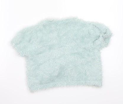 NEXT Girls Blue   Cardigan Jumper Size 10 Years