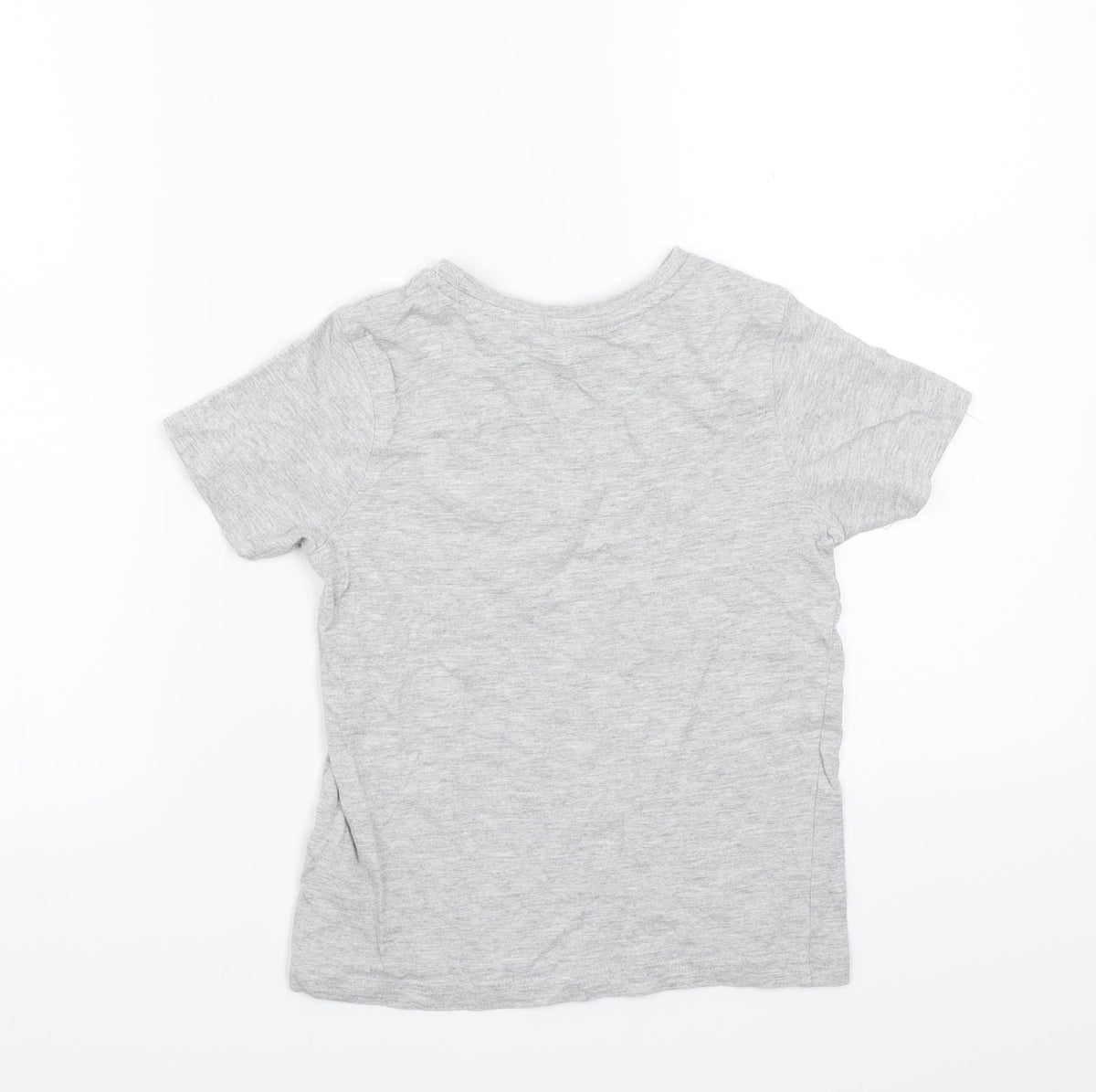 George Boys Grey   Basic T-Shirt Size 5-6 Years