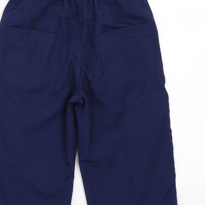 L&Q Boys Blue   Capri Trousers Size 8 Years