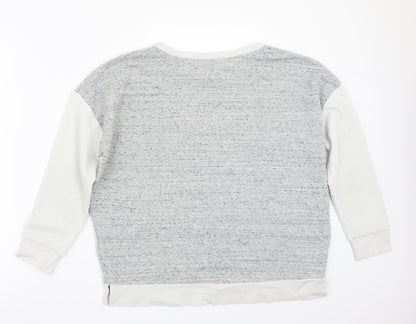 Pep&co Womens Grey   Pullover Jumper Size S