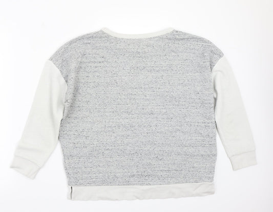 Pep&co Womens Grey   Pullover Jumper Size S