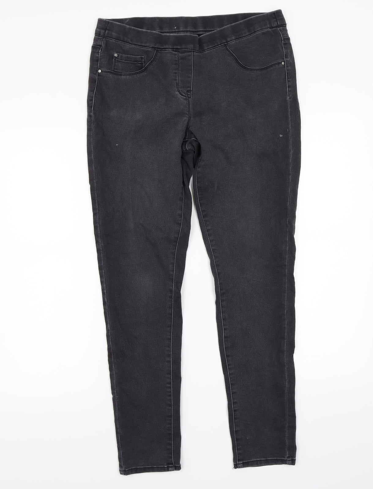 George Womens Grey   Skinny Jeans Size 12 L27 in