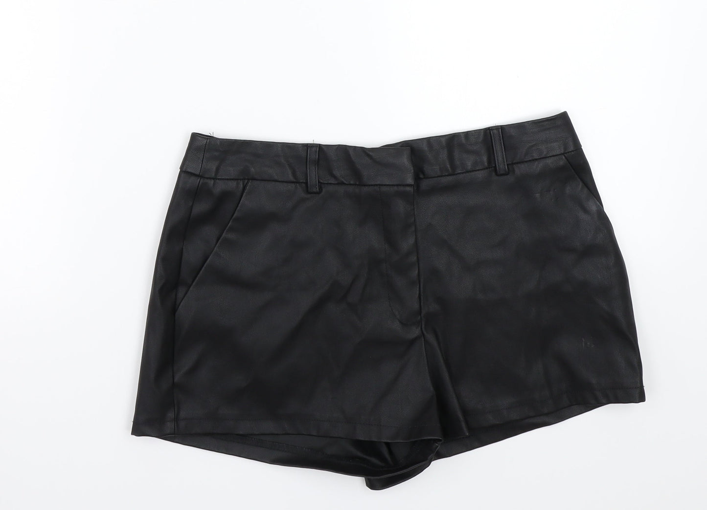 Papaya Womens Black   Bermuda Shorts Size 8