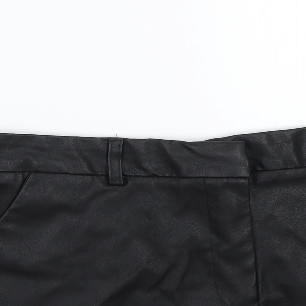 Papaya Womens Black   Bermuda Shorts Size 8