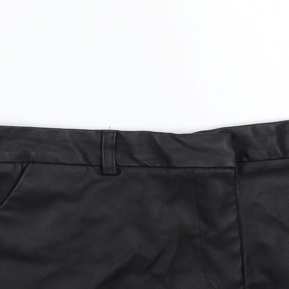 Papaya Womens Black   Bermuda Shorts Size 8