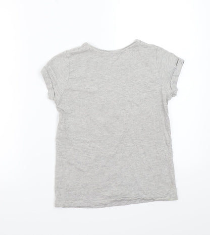 Primark Boys Grey   Basic T-Shirt Size 10-11 Years
