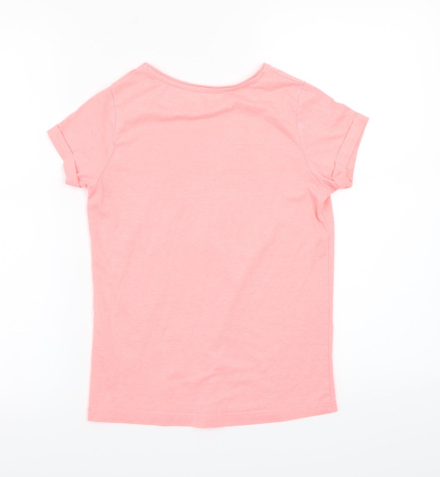 Primark Girls Pink   Basic T-Shirt Size 10-11 Years