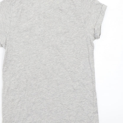 Primark Girls Grey   Basic T-Shirt Size 11 Years