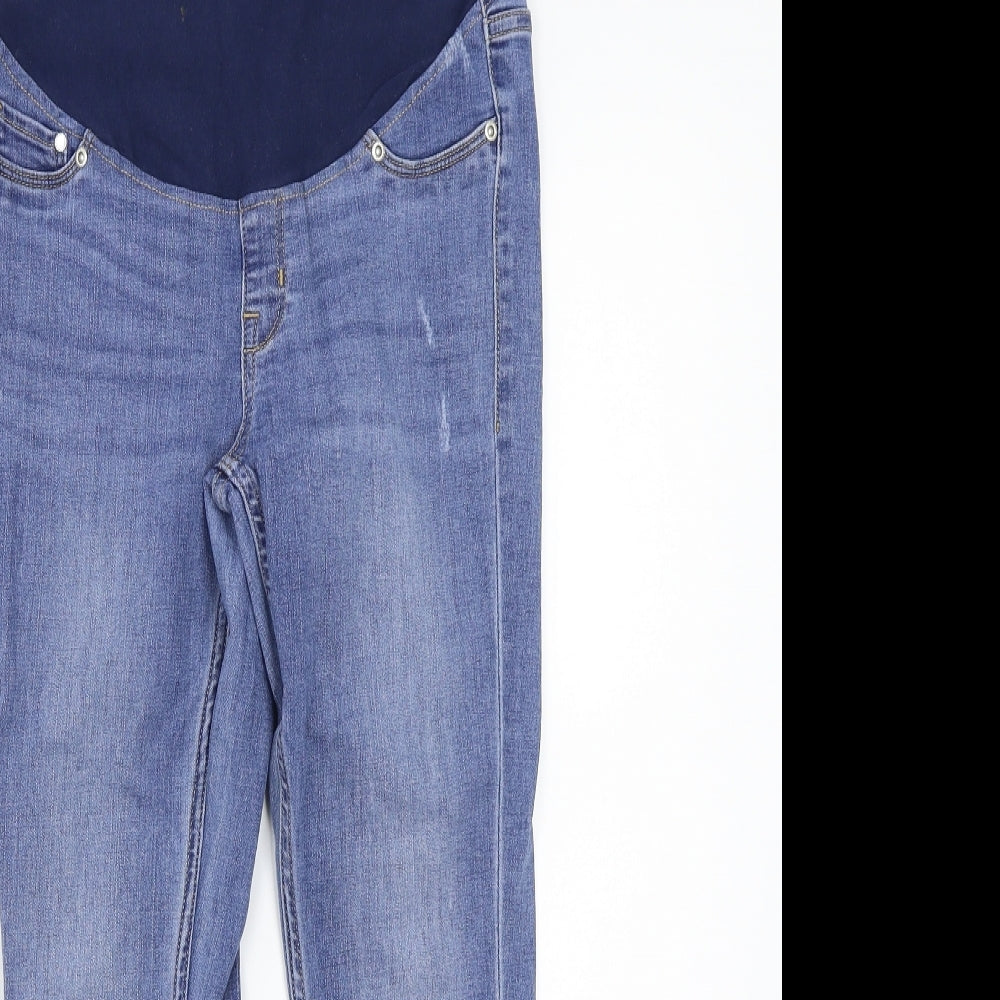&denim Womens Blue  Rayon Skinny Jeans Size S L23 in
