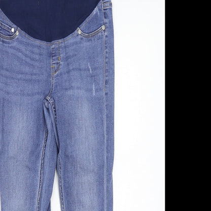 &denim Womens Blue  Rayon Skinny Jeans Size S L23 in