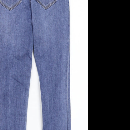 &denim Womens Blue  Rayon Skinny Jeans Size S L23 in
