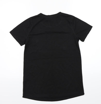 Primark Womens Black   Basic T-Shirt Size 4