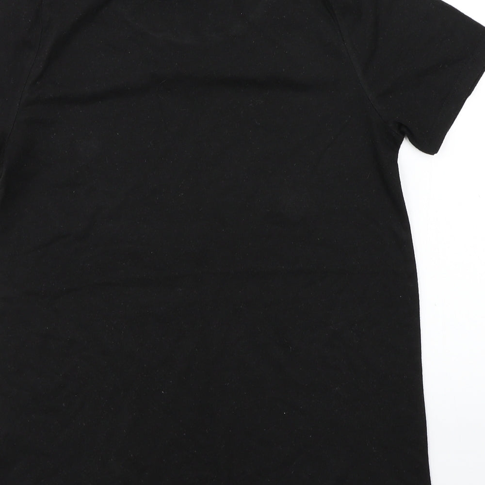 Primark Womens Black   Basic T-Shirt Size 4