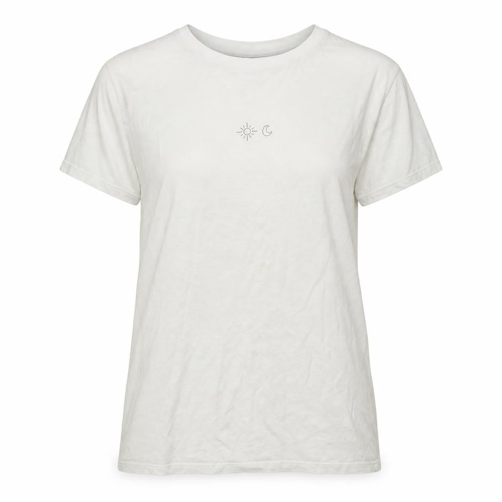 Womens UK Size 6 ASOS White Basic T-Shirt