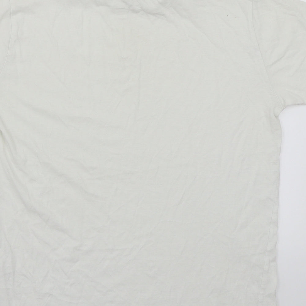 Womens UK Size 6 ASOS White Basic T-Shirt