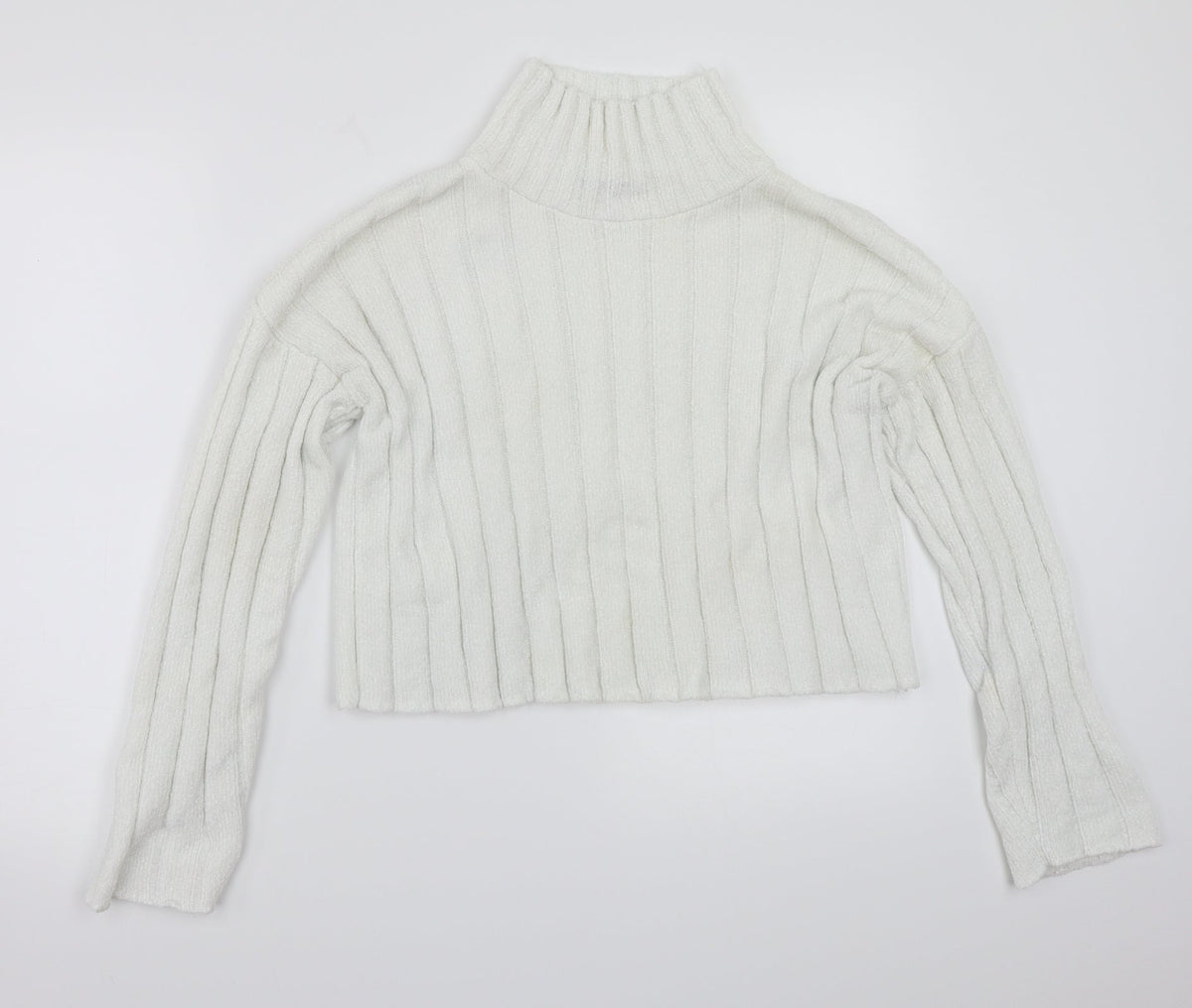 SHEIN Womens White   Pullover Jumper Size XS