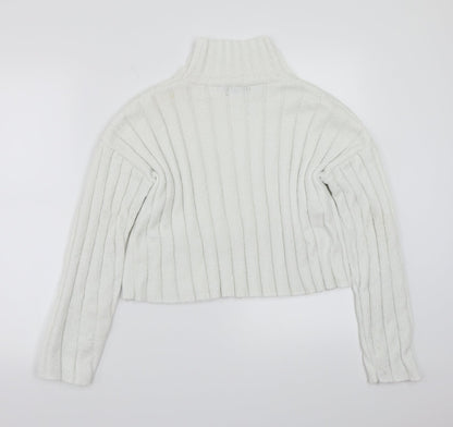 SHEIN Womens White   Pullover Jumper Size XS