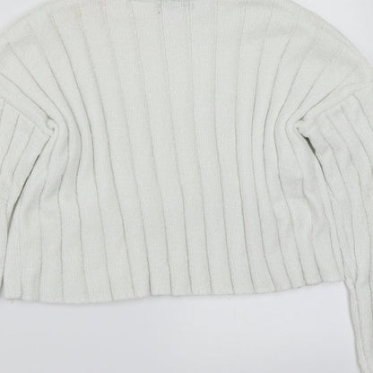 SHEIN Womens White   Pullover Jumper Size XS