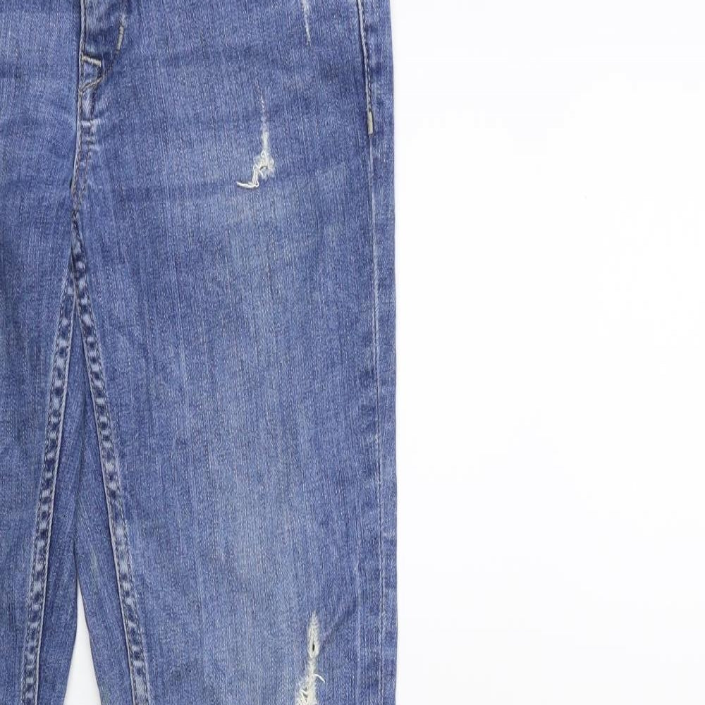 H&M Womens Blue  Denim Skinny Jeans Size 26 in L32 in