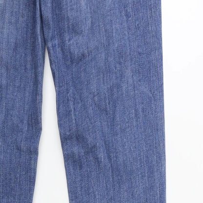 H&M Womens Blue  Denim Skinny Jeans Size 26 in L32 in