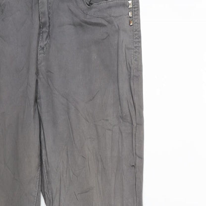 Womens UK Size 6 RESERVED Regular Fit Skinny Grey Jeans