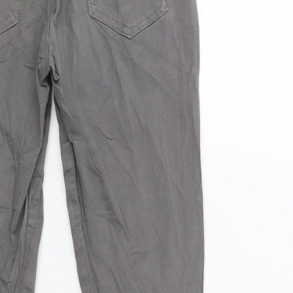 Womens UK Size 6 RESERVED Regular Fit Skinny Grey Jeans