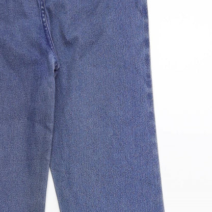 lafeinier Womens Blue  Denim Tapered Jeans Size 28 in L27 in