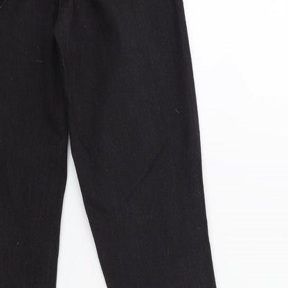 Denim & Co. Womens Black  Denim Skinny Jeans Size 6 L27 in