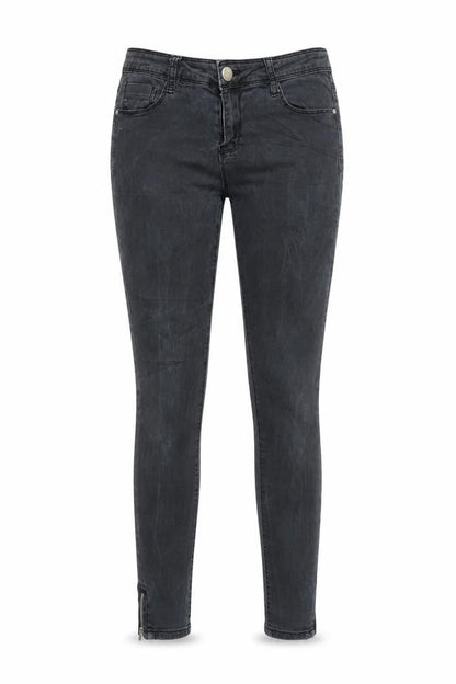 Womens UK Size M Sinsay Regular Fit Skinny Grey Jeans