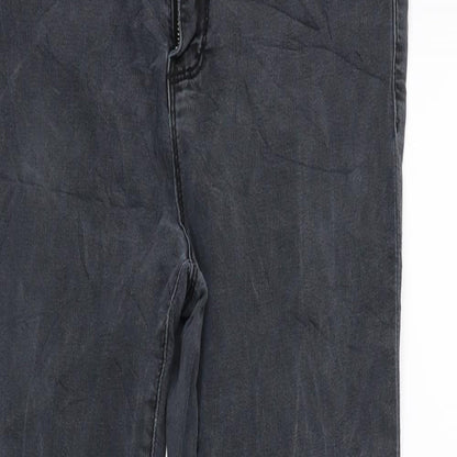 Womens UK Size M Sinsay Regular Fit Skinny Grey Jeans