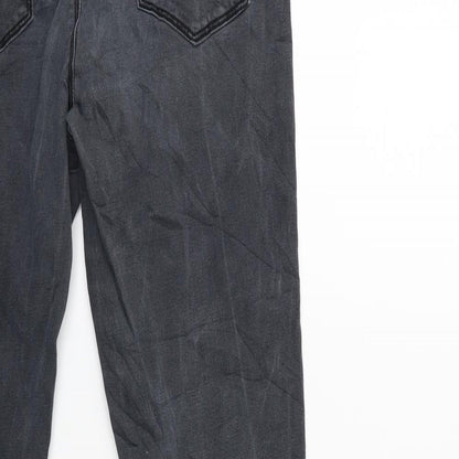 Womens UK Size M Sinsay Regular Fit Skinny Grey Jeans
