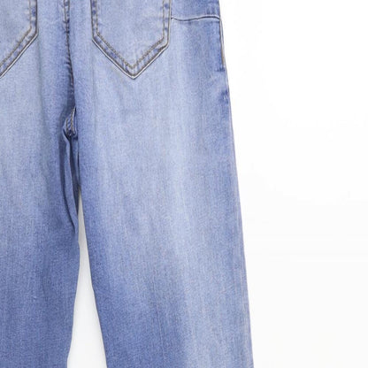 Denim & Co. Womens Blue  Denim Skinny Jeans Size 8 L29 in