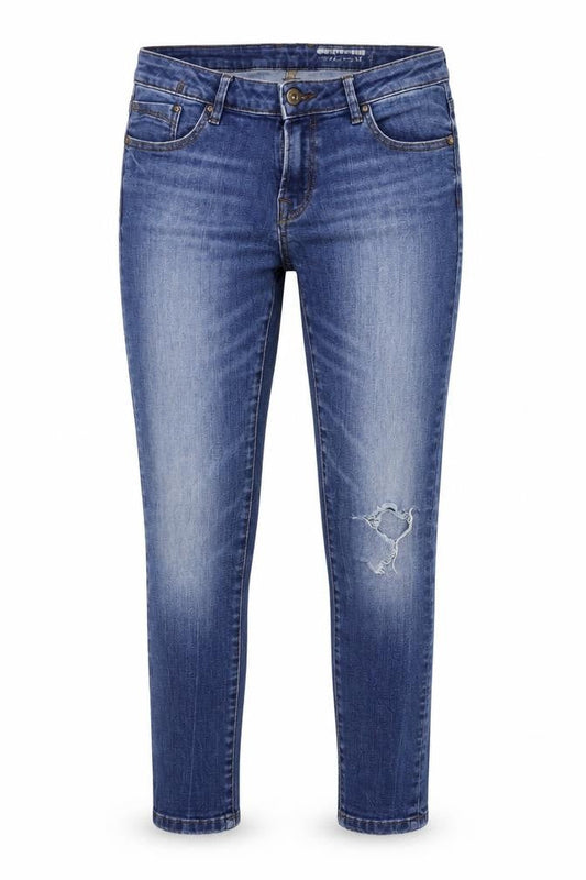 Womens UK Size 29 in EDC Regular Fit Skinny Blue Jeans