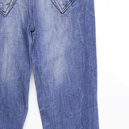 Desperado Womens Blue  Denim Straight Jeans Size 31 in L32 in