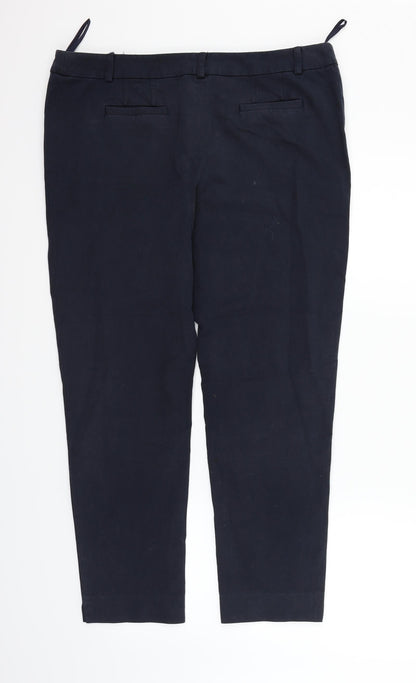 Womens UK Size 36 in Preworn Regular Fit  Blue Trousers