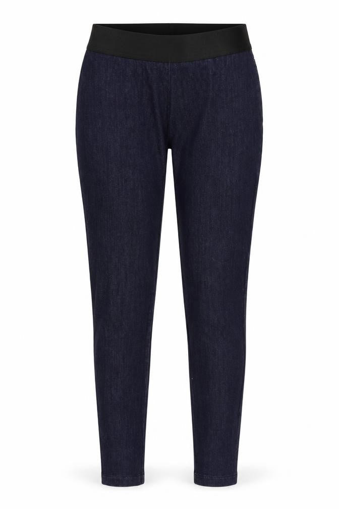 Womens UK Size 10 Indigo Regular Fit Jegging Blue Trousers