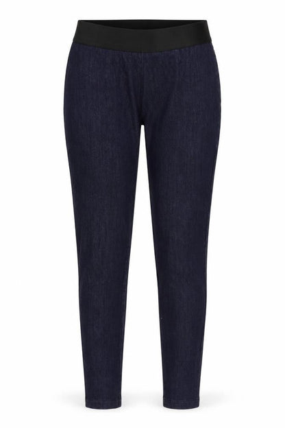 Womens UK Size 10 Indigo Regular Fit Jegging Blue Trousers